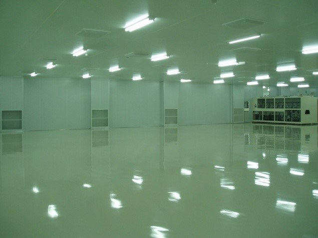 Clean room built by ILR